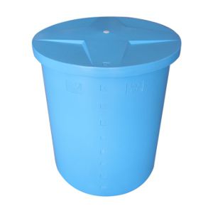 Tanque de armazenamento de água potável - TINO series - PLASTIC PROGET EUROPEAN SRL - de plástico / cilíndrico / aberto