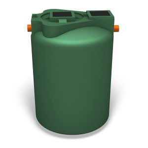 Tanque para tratamento de águas residuais - SUPERSTARS SEPTIC series - PLASTIC PROGET EUROPEAN SRL - em polietileno baixa densidade PEBD / cilíndrico / vertical