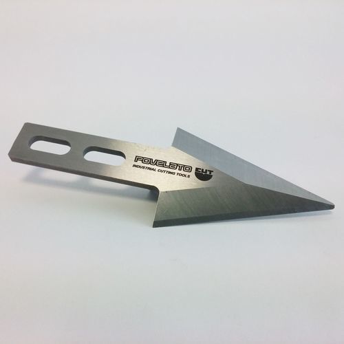 Lâmina de corte para as matérias plásticas - POVELATO SRL - em aço