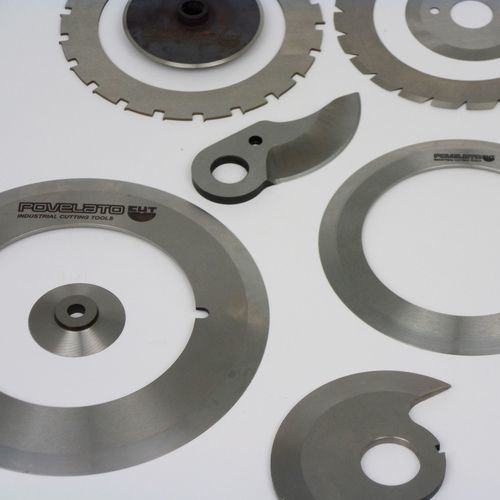 Faca circular - POVELATO SRL - para papel