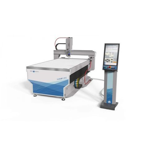 Máquina de corte a jato de água - PUREJET series - MECANUMERIC - para madeira / para borracha / para papelão
