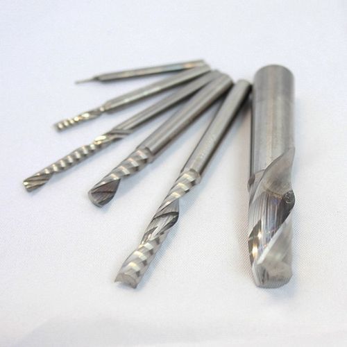 Fresa em carboneto sólido - COMPO0061 series - MECANUMERIC - para plásticos / ângulo de hélice / com 1 corte
