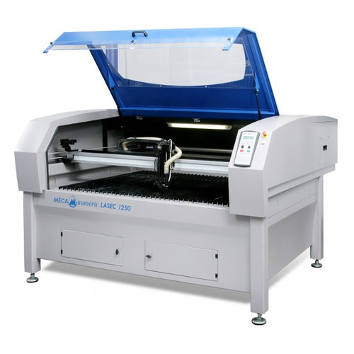 Máquina de corte a laser - LASEC - MECANUMERIC - para plásticos / para madeira / para tecidos