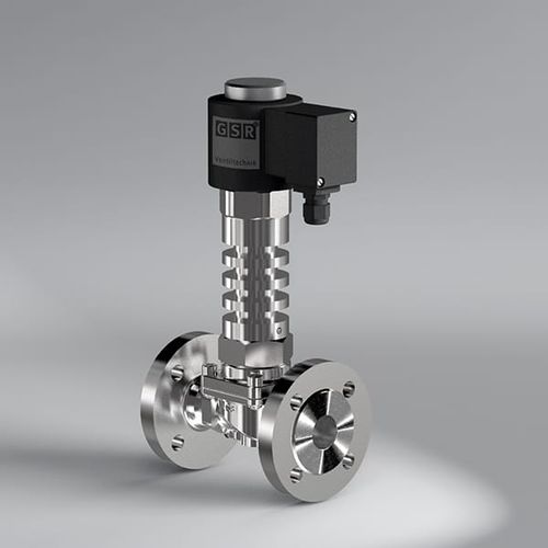 Válvula solenoide para altas temperaturas - 37DT - GSR Ventiltechnik GmbH & Co. KG - de ação indireta / de 2 vias / NF