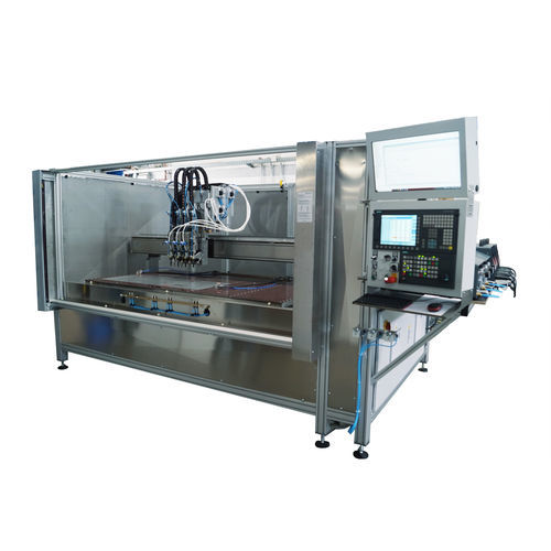 Máquina estacionária de solda a laser - bsk + BTV GmbH - controlada por CLP / independente / de pinos