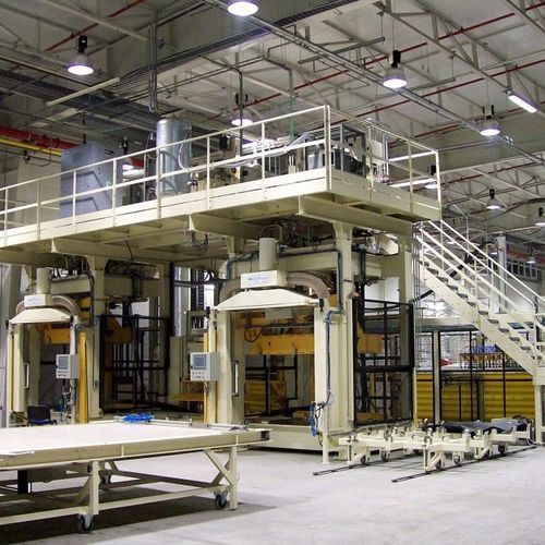 Linha de prensas hidráulica - PINETTE EMIDECAU INDUSTRIES - para moldagem / de processo / de compressão