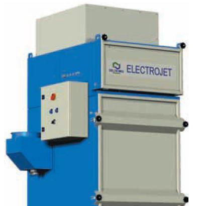 Sistema central de exaustão de fumaça de cartucho - Electrojet® - NEU-JKF - com limpeza a jato pulsado