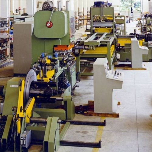 Linha de produção de perfis - CISAM IMPIANTI s.r.l. Press Feeding Equipment - automática / contínua