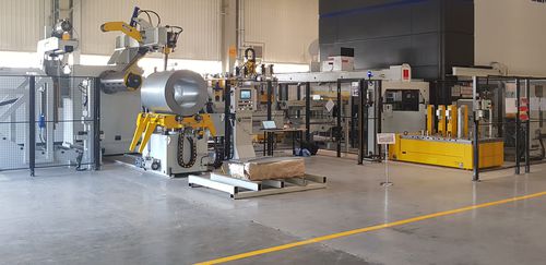 Linha de alimentação de prensa compacta - CISAM IMPIANTI s.r.l. Press Feeding Equipment