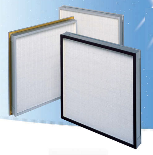 Filtro de ar - AstroCel® II series - AAF International - em painéis / para a indústria farmacêutica / plissado