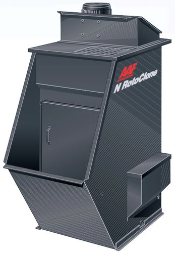 Coletor de pó com filtro - RotoClone® LVN series - AAF International - limpeza a jato pulsado / compacto