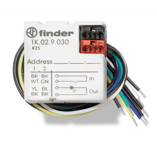 Módulo de interface protocolo KNX - 1K.02 - FINDER S.p.A. con unico socio - para trilho DIN