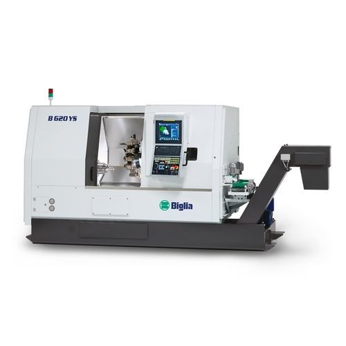 Torno CNC - B620 series - Biglia - universal / 15 ferramentas / de elevada potência