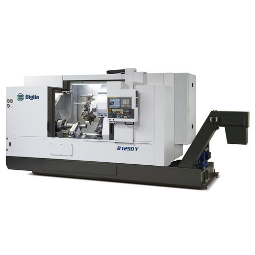 Torno CNC - B1250 series - Biglia - de 2 eixos / universal / 12 ferramentas