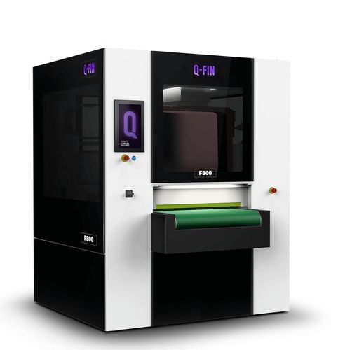 Máquina de acabamento de rebarbagem - F800 - Q-Fin Quality Finishing Machines - com retífica / de acabamento / de arredondar cantos