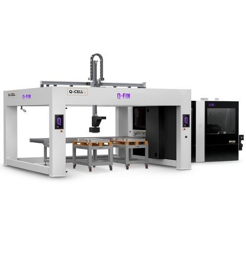 Célula robotizada de carregamento - Q-Cell Cartesian - Q-Fin Quality Finishing Machines - de acabamento / de descarregamento / de movimentação