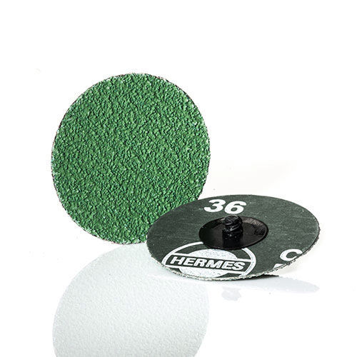 Disco abrasivo em poliéster - CERAMIT CR 456 Z - HERMES - cerâmico / de resina / de retificação