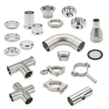 Conexão para águas residuais - BS 4825 - Alfa Laval - de roscar / ISO / ASME BPE