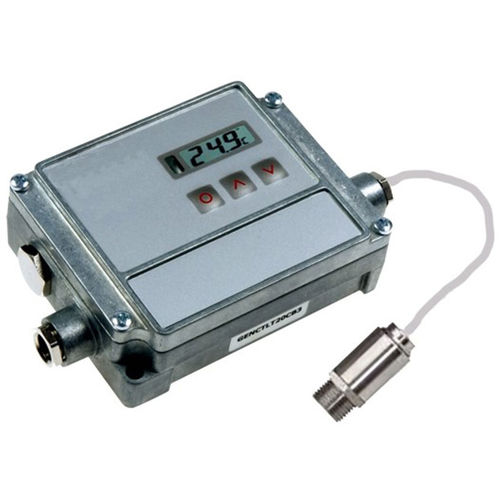 Termômetro de infravermelho - DM 201 - Weldotherm GmbH - com display LCD / fixo / com sonda de temperatura
