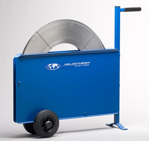Carrinho de transporte - Weldotherm GmbH - metálico / porta-bobina / com rodízios