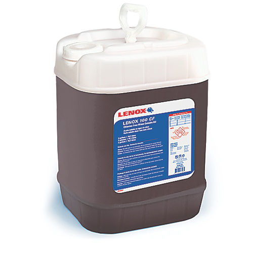 Fluido de usinagem corte - 100 CF - Lenox - para metais / hidrossolúvel / sem cloro
