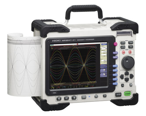 Sistema de aquisição de dados de bancada - max. 20 MS/s | MR8847-01/-02/-03 - HIOKI E.E. CORPORATION - para medição de alta tensão