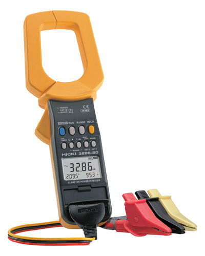 Analisador para rede elétrica - 150 - 600V, 20 - 1000A, 6 - 1200kW | 3286-20 - HIOKI E.E. CORPORATION - de potência / portátil