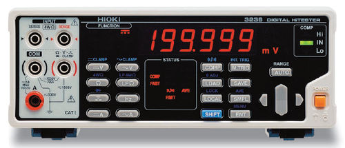 Multímetro digital - 199.999mV to 1000.00V DC | 1999.99mV to 750.00V AC | 3239 - HIOKI E.E. CORPORATION - de bancada / industrial
