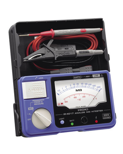 Testador de isolamento - 500V, 1000 MΩ | IR4017-20 - HIOKI E.E. CORPORATION