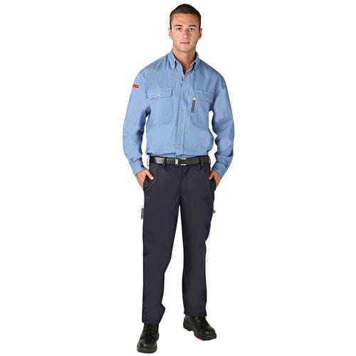 Camisa de trabalho - SURVIVE-ARC® - A.J. Charnaud & Co. (Pty) Ltd. - resistente ao fogo / contra arcos elétricos / em algodão