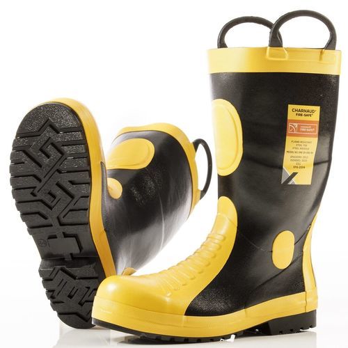 Bota de segurança para bombeiro - FIRE-SAFE® - A.J. Charnaud & Co. (Pty) Ltd. - antiderrapante / isolante / resistente ao calor