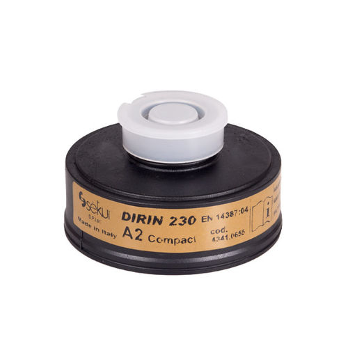Filtro de ar - DIRIN 230 series - D.P.I. s.r.l. - de cartucho / para máscara respiratória / em material sintético