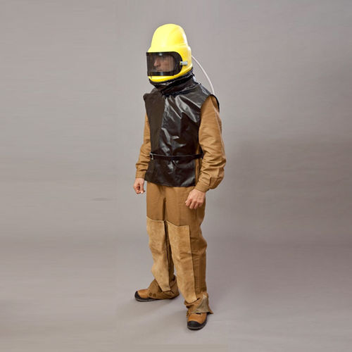 Capacete de tarefas de jateamento de areia - P4 series - D.P.I. s.r.l. - EN 397 / amarelo