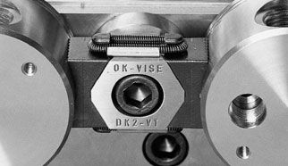 Elemento de fixação de perfil plano - OK-VISE® - Mitee Bite