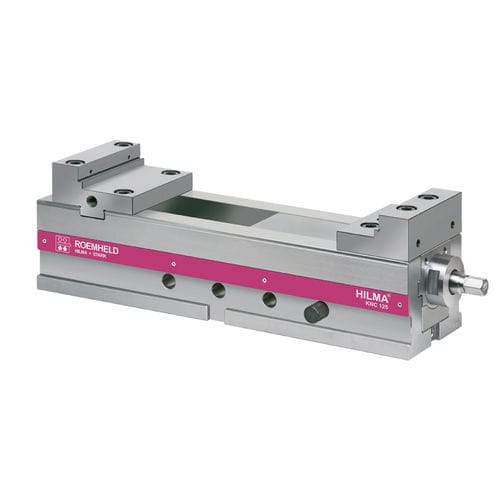 Morsa para máquina-ferramenta - HILMA.KNC series - Römheld GmbH Friedrichshütte - de acionamento hidráulico