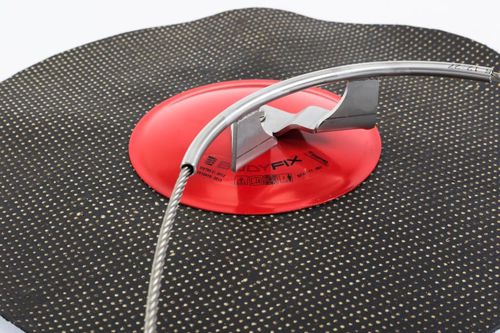Linha de vida horizontal - BODYFIX - Eyecatcher BV - de proteção contra quedas