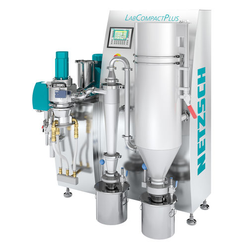 Moinho de jatos de leito fluidizado - LabCompactPlus - NETZSCH Grinding & Dispersing - vertical / compacto / de laboratório