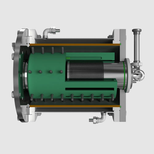 Moinho para cerâmica - Neos - NETZSCH Grinding & Dispersing - com rotor / horizontal / para moagem úmida