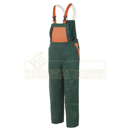 Jardineira de trabalho de trabalho - 08935N - Industrial Starter S.P.A. - de proteção mecânica / em algodão / em poliéster