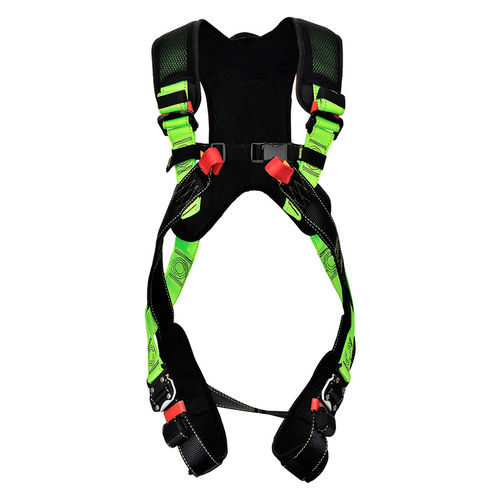 Cinto de segurança tipo paraquedista - JE115017 - Jinhua Jech Tools Co., Ltd. - com ponto de conexão dorsal / com ponto de conexão peitoral / EN 361