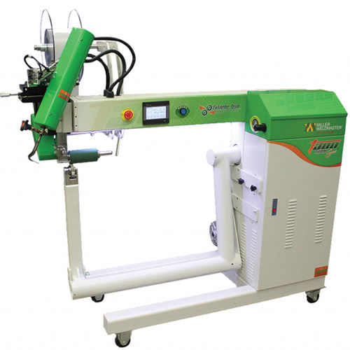 Máquina de costura e de selagem de tecidos - T300 Extreme Curve Double-Wall - Miller Weldmaster - fixa / semiautomática / ultrassônica