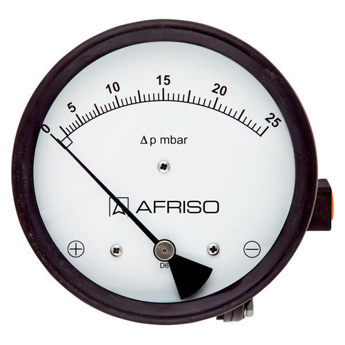 Manômetro diferencial - MAG115Dif D311 - AFRISO-EURO-INDEX - com mostrador analógico / NPT 1/8 / em latão