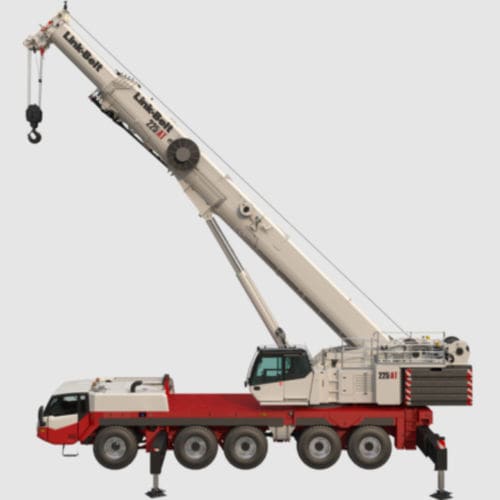 Guindaste montado em caminhão - 225|AT - Link-Belt - telescópico / para obras / de elevação