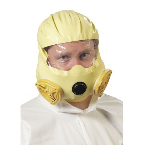 Máscara de proteção descartável - CE200 series - RSG Safety B.V. - facial inteira / amarela / sem látex