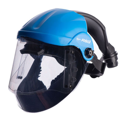 Protetor facial descartável - T-Air VISOR - RSG Safety B.V. - contra respingos químicos / em acetato de celulose