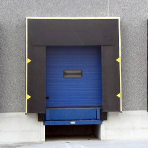 Porta para cais de carga - Armo s.p.a. - de correr / seccionada / em aço galvanizado