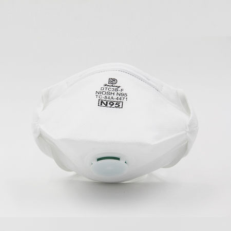 Máscara de proteção descartável - DTC3B-F N95 - Shanghai Dasheng Health Products Manufacture Co., Ltd. - filtrante / com válvula