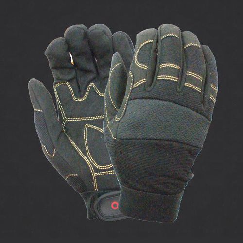 Luva de trabalho - BLACK KNIGHT - Shanghai Haitaier Protective Equipment Co., Ltd - para a indústria automotiva / de proteção mecânica / em elastano