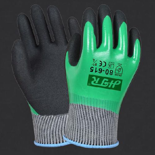 Luva de trabalho - 80-615 - Shanghai Haitaier Protective Equipment Co., Ltd - para a indústria automotiva / para construção civil / resistente a óleo
