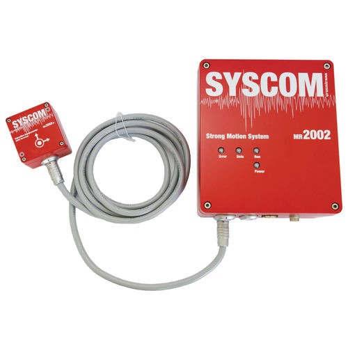Registrador de eventos - MR2002-SM24-K - SYSCOM Instruments SA - de movimento / sísmico / robusto
